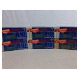 Six Roundhouse HO Scale Model Train Cars