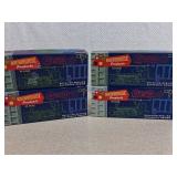 Roundhouse HO Scale Train Car Kits, 4 Boxes