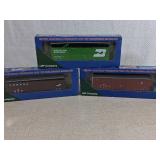 LBF HO Scale Freight Boxcar Model Trio