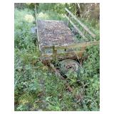 4x8 Wood Deck Utility Trailer, No Title