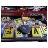 Contents of Craftsman Tool Drawer Including Stenci