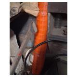 Orange Plastic Roll of Snow Fence