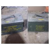 Two U.S. Military Surplus Ammo Cans