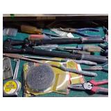 Hand Tools and Hardware, Drawer Contents