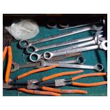 Contents of Drawer: Craftsman Wrenches and Pliers