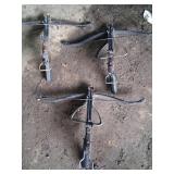 3 Metal and Plastic Pistol Crossbows