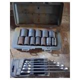 Craftsman 12-Pc Impact Socket Set and Stanley Wren