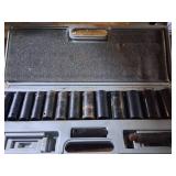 Pittsburgh Deep Socket Set in Case
