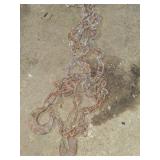 Heavy Duty Steel Chain with Two Large Hooks