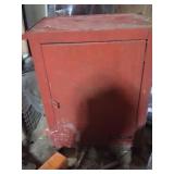 Small Red Rolling Garage Tool Chest With Tools