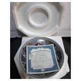 Bradford Exchange Plate and Lenox Heart Boxes