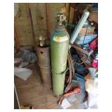 Oxygen and Acetylene Welding Tank Set with Firepow