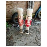 Union Products 40in Blowmold Soldier Figures Pair