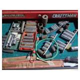 Craftsman Socket Set and Hand Tools Contents of Dr