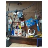 Wall of Assorted Tools and Accessories