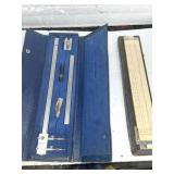 Alvin Drafting Set and Dietzgen Slide Rule