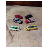 4 Slot Cars and 2 Extra Bodies