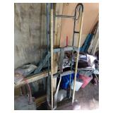 Metal Hand Truck with Integrated Cargo Strap