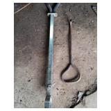 Boat Motor Riser and Metal Hook Set