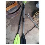Two Field & Stream Chute Kayak Paddles, 210cm
