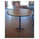 Round Bar-Height Table, 42in Tall, 37.5in Dia