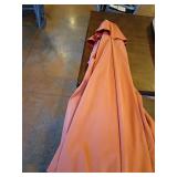 Terracotta Outdoor Patio Umbrella With Crank