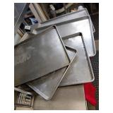 Five 18x26in Sheet Pans