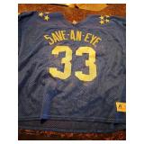 Russell Athletic Save-An-Eye Mesh Jersey #33 XL