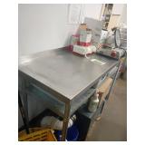 24x60x35 Metal Work Table Shelf