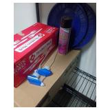 Plastic Forks, 2 Towels, Cleaner, Pump Tops
