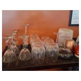 Bar Glassware and Drinkware Lot