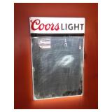 Coors Light Illuminated Chalkboard Sign