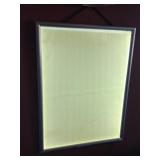 Blue Moon Illuminated LED Display Frame