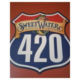 SweetWater Brewing Company 420 Sign