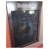 Heineken Wall Mirror With Wood Frame