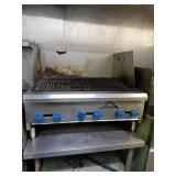 Castle Gas Charbroiler 36x29x15in Commercial