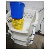 Stackable Plastic Laundry Baskets and Buckets