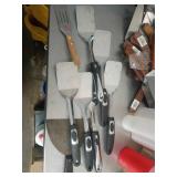 Metal Spatulas Lot