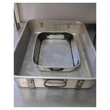 Two Commercial Roasting Pans