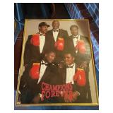 Champions Forever Boxing Poster Starline Framed