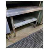 36x30x30in Stainless Steel Work Table