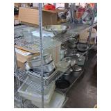 Johnson-Rose Metal Shelving Unit, 59x18x70in