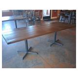 Large Rectangular Wood Table