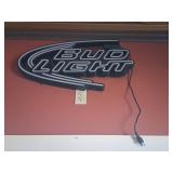 Bud Light Neon Bar Sign
