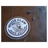 White Claw Hard Seltzer LED Sign