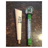 Beer Tap Handles, Miller Lite And Cider