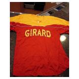 Girard Red and Yellow Sports Jersey