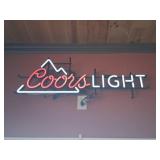 Coors Light LED Neon Wall Sign
