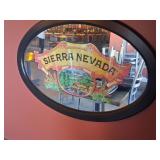 Sierra Nevada Logo Framed Mirror Sign