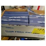 AmerCare Royal Club Frill Picks Bamboo